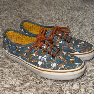 VANS X Disney Toy Story Sheriff Woody Denim Women’s 8 | Men’s 6.5
